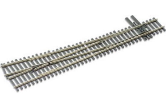 Picture of HO Code 83 Nickel Silver #8 Right Hand Turnout Insulated Frog