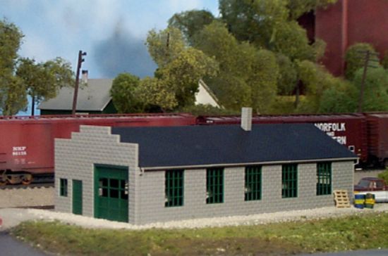 Picture of HO Machine Shop/Service Garage Kit