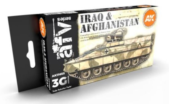 Picture of AFV Series: Iraq & Afghanistan Camouflage Acrylic Paint Set (6 Colors) 17ml Bottles