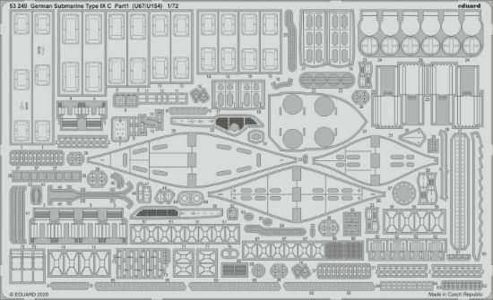 Picture of 1/72 Ship- German Submarine Type IX C (U67/U154) Part 1 for RVL (D)