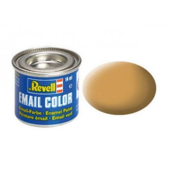 Picture of 14ml Enamel Ochre Brown Mat Tinlets (6/Bx)