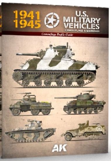 Picture of 1941-1945 US Military Vehicles Camouflage & Markings Profile Guide Book