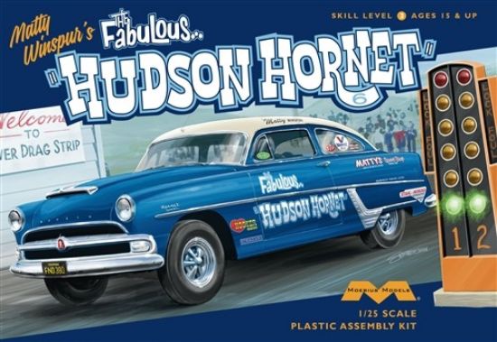 Picture of 1954 Hudson Hornet Special Jr Stock -- Plastic Model Car Kit -- 1/25 Scale -- #1219