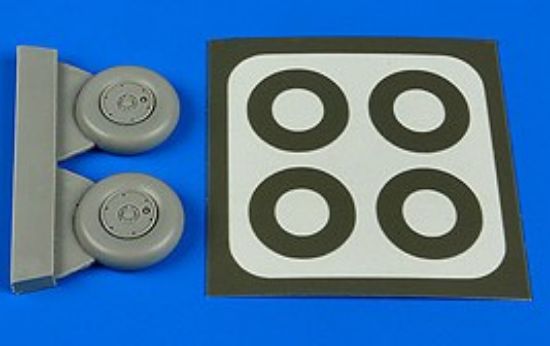 Picture of 1/48 Spitfire Mk V Wheels & Paint Masks For ARX (D)