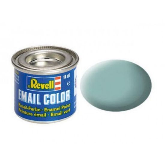 Picture of 14ml Enamel Light Blue Mat Tinlets (6/Bx)