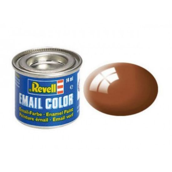 Picture of 14ml Enamel Mud Brown Gloss Tinlets (6/Bx)