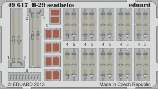 Picture of B 29 Seatbelts Mono / Dream- 1:48 -Eduard
