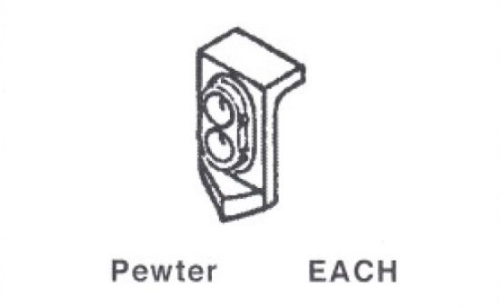 Picture of HO Headlight Mars Twin Signal w/Recess Plate