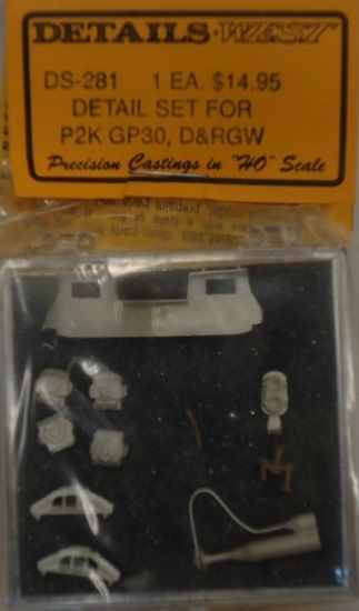 Picture of HO P2K, GP30, D&RGW Detail Set