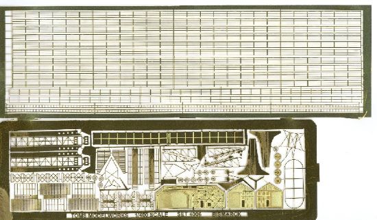 Picture of 1/400 Bismarck German Battleship Detail Set