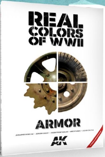 Picture of Real Colors of WWII Armor New 2nd Extended & Updated Version Book (Hardback)