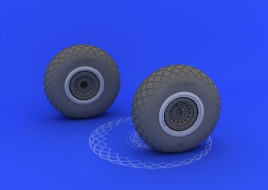 Picture of B 17 Wheels HK Models - 1:32 -Eduard