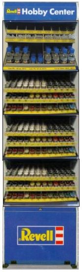 Picture of Enamel Paints w/Thinners & Brushes Deal with Free Rack (88 colors, thinners, brushes, mixing acc)