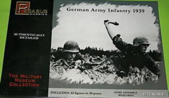 Picture of Pegasus Hobbies - 7499 1/72 German Army Infantry 1939 - Plastic Model