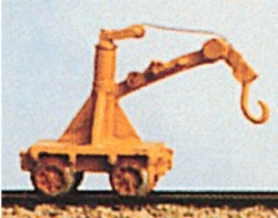 Picture of Railway Express Miniatures Mow Vehicles Fairmont Derrick Crane --