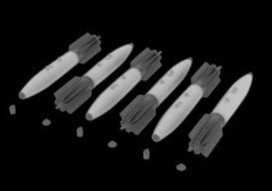 Picture of Mk82 Bombs with Airbrake , Early Version- 1:48 -Eduard B
