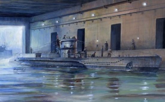 Picture of Model Boats - U-Boat Type VII D Minenleger U Boat- 1:350 -AFV Club