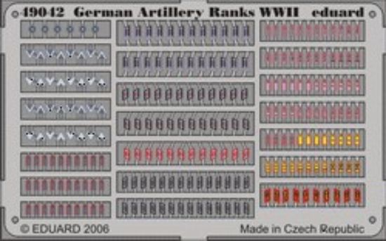 Picture of Model Figures - German Artillery Ranks WWII PRE-PAINTED in COLOUR!- 1: