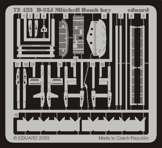 Picture of North American B-25J Mitchell Bomb Bay (designed to Be A