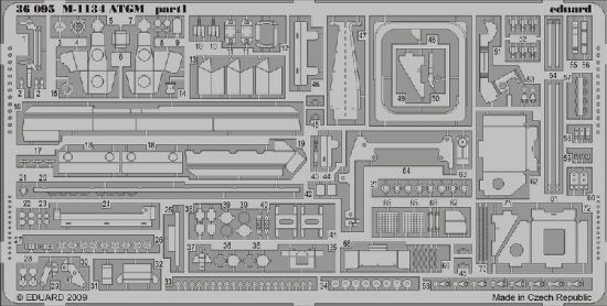 Picture of M1A Abrams M7 120mm Ammunition. Box- 1:35 -Eduard