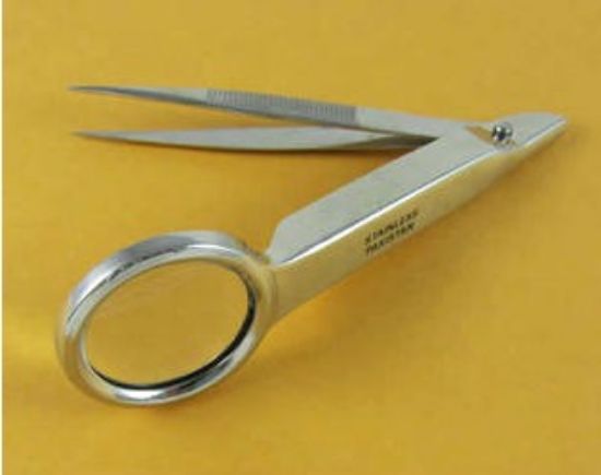 Picture of Mascot Precision Tools MPT530 Magnifying Pointed Tweezers by Mascot