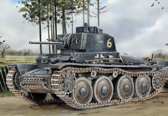 Picture of Dragon 6290 1:35 Pz.Kpfw 38(t) Ausf. G Tank (Re-Issue)