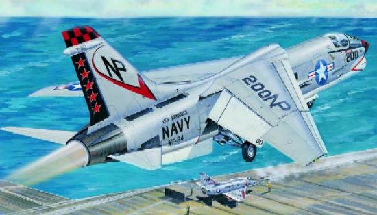 Picture of F-8J Crusader, 1/32 by Trumpeter, Model Airplane