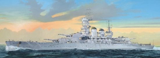 Picture of RN Littorio Italian Navy Battleship 1941 Fit, 1/700 by Trumpeter, MO