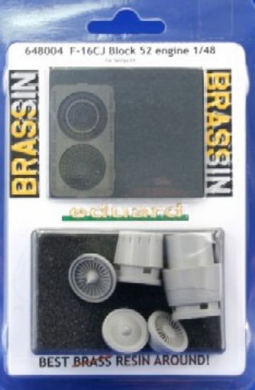 Picture of Eduard Brassin 1:48 - F-16CJ Block 52 Engine (Tamiya) - EDB648004
