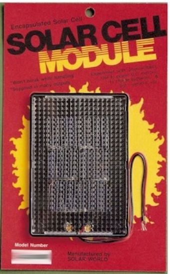Picture of Solar Cell Module (0.5v/200ma)