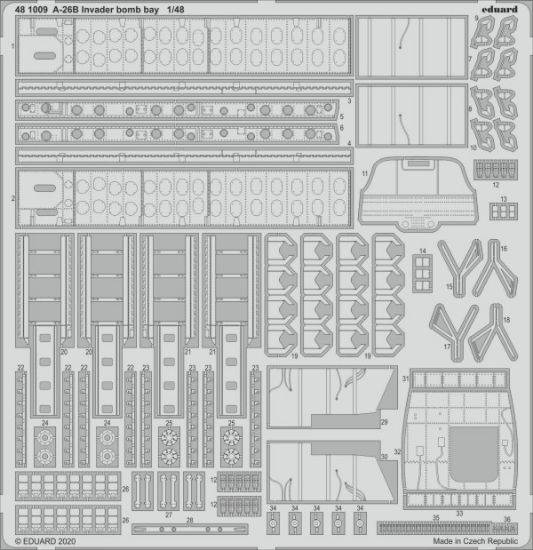 Picture of 1/48 Aircraft- A26B Invader Bomb Bay for ICM(D)