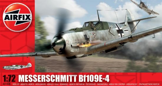 Picture of Airfix 01008 Messerschmitt Bf109E 1/72 Scale Plastic Model Kit