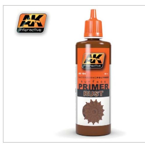 Picture of AK Interactive Dark Yellow Acrylic Primer 60ml Bottle -- Hobby and