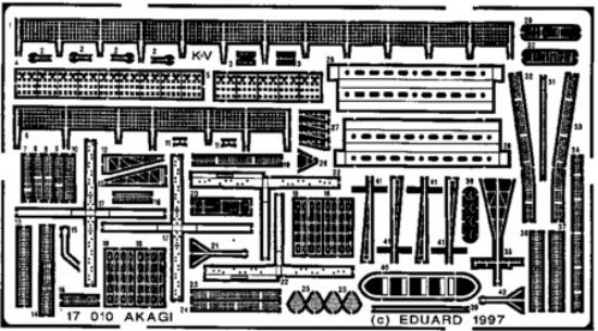 Picture of Akagi (designed to Be Assembled with Model Kits from Has