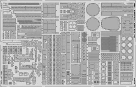 Picture of Bismarck Part 5 - Rear Area 1/200 (designed to Be Used W
