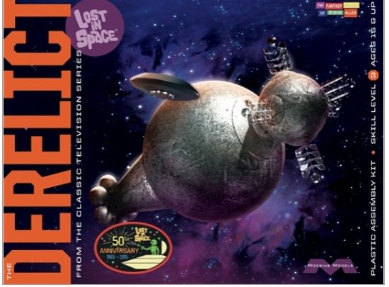 Picture of LIS Derelict -- Snap Tite Plastic Model Aircraft Spacecraft -- 1/350 Scale -- #965