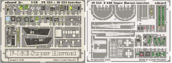 Picture of McDonnell Douglas F/A-18E Super Hornet Interior PRE-PAIN