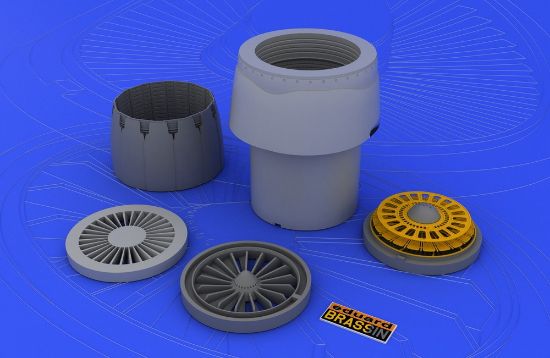 Picture of Eduard Brassin 1:48 - F-16CJ Block 50 Engine - EDB648020