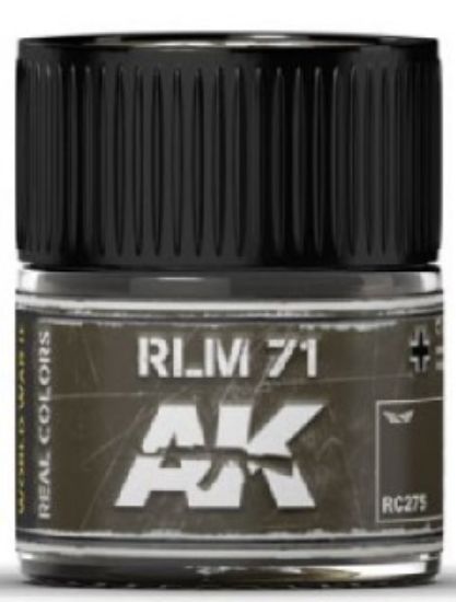 Picture of Real Colors: RLM71 Green Acrylic Lacquer Paint 10ml Bottle