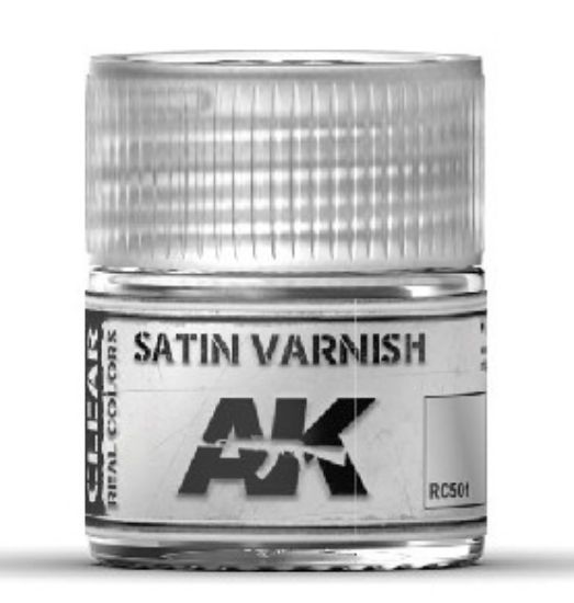 Picture of Real Colors: Satin Acrylic Lacquer Varnish 10ml Bottle