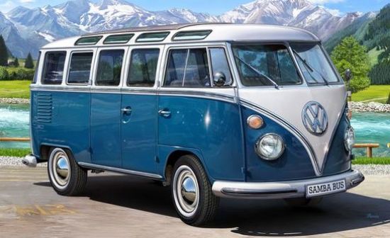 Picture of Revell Germany 1/16 VW Type 2 T1 Samba Bus 07009