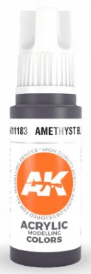 Picture of Amethyst Blue Acrylic Paint 17ml Bottle