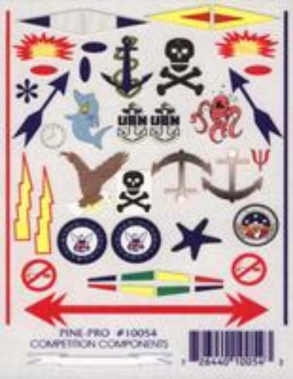 Picture of Anchors Aweigh Decal -- Pinewood Derby Decal and Finishing -- #10054