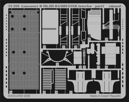 Picture of Avro Lancaster Mk.I/III Dambuster Interior PRE-PAINTED I
