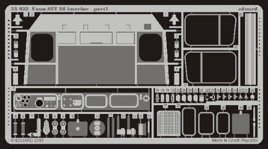 Picture of Eduard Models Armor- Faun SLT 56 Interior -- Plastic Model Vehicle