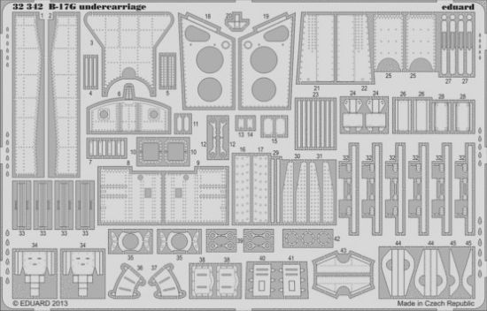 Picture of Eduard Models B17G Undercarriage for HKM -- Plastic Model Aircraft