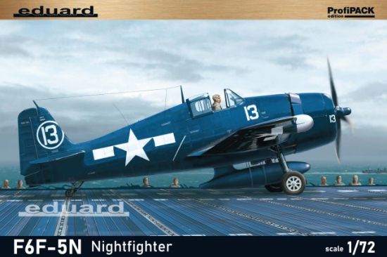 Picture of Eduard Models F6F3/5N Nightfighter (Profi-Pack) -- Plastic Model