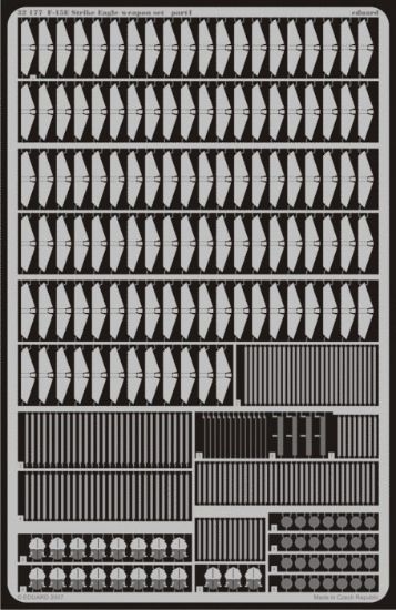 Picture of Eduard Models Photo Etch F-15E Strike Eagle Weapon Set -- Plastic