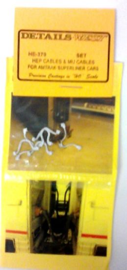 Picture of HO HEP & MU Amtrak Superliner Car Cables (1 Set)