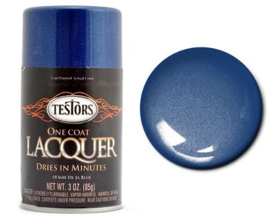 Picture of 3oz. Spray One Coat Metallic Lacquer De Ja Blue